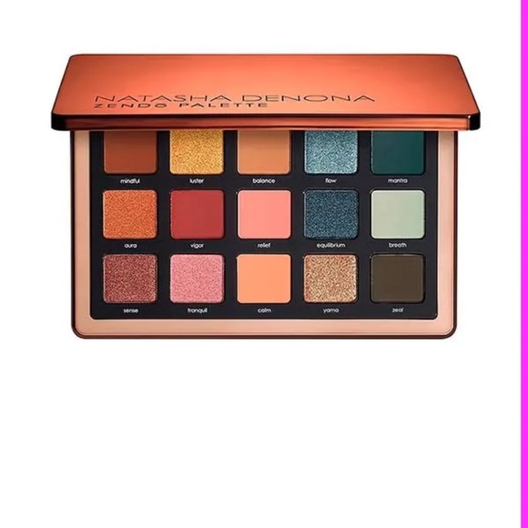 Natasha Denona Orange and Gold Eyeshadow Palette - Picture 2 of 3